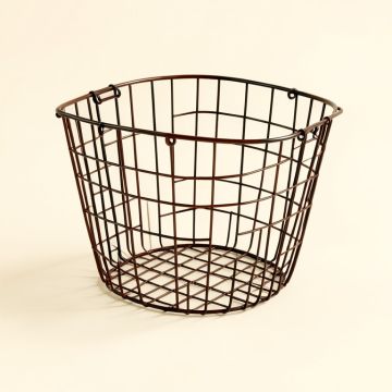 Wire Basket With Label Holder (synthetic illustration; no displayed measurements)