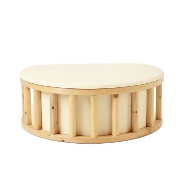 Summit Brook Shoe Storage Bench - Cream