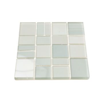 Premium 2 '' X 6 '' Glass Mosaic Subway Tile