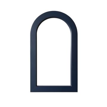 Willow Crest Framed Wall Mirror - Navy