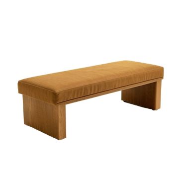 Arata Upholstered Wood Bench