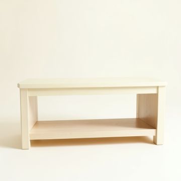 Summit Canyon Indoor Bench - Cream (synthetic illustration; no displayed measurements)