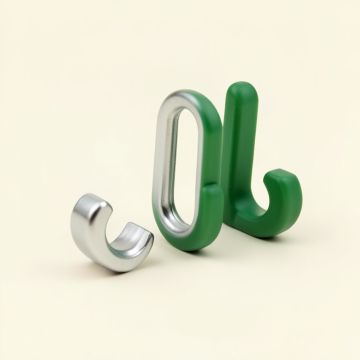 Pinto Shower Curtain Hooks (synthetic illustration; no displayed measurements)