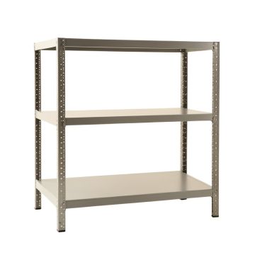 Linden Crest Empty Seed-Starting Shelving Unit Without Lights - Gray