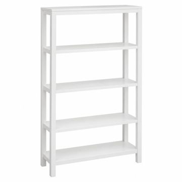 Shore Bend Freestanding Bookcase - White