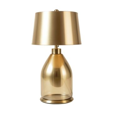 Colville 24 '' Clear Glass/Metallic Gold Table Lamp