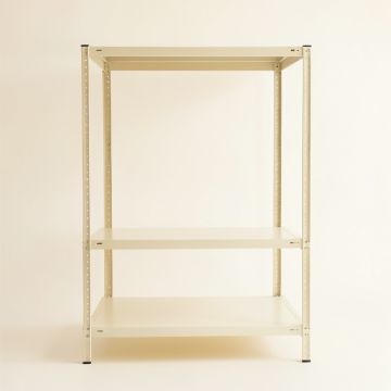 Clay Bridge Empty Seed-Starting Shelving Unit Without Lights - Ivory (synthetic illustration; no displayed measurements)