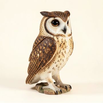 Baby Barn Owl Statue (synthetic illustration; no displayed measurements)