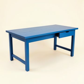 Moss Canyon Empty Workshop Workbench - Blue (synthetic illustration; no displayed measurements)