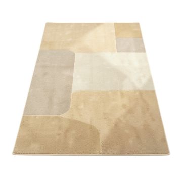 Vale Bend Rectangular Area Rug - Beige