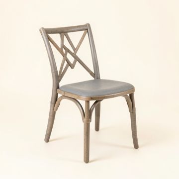 Summit Dell Dining Chair - Gray (synthetic illustration; no displayed measurements)