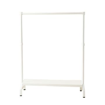 Brook Branch Empty Garment Rack - White