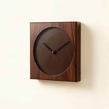 Dykeria 11.8 '' Glow In Dark Wall Clock (synthetic illustration; no displayed measurements)