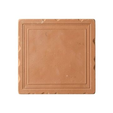 Dawn Branch Uninstalled Square Decorative Tile - Terracotta