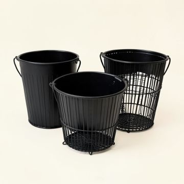 3 Piece Metal/Wire Basket Set (synthetic illustration; no displayed measurements)