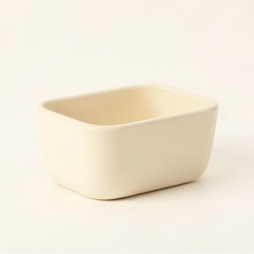 Glen Canyon Empty Railing Planter With Integral Brackets - Ivory (synthetic illustration; no displayed measurements)