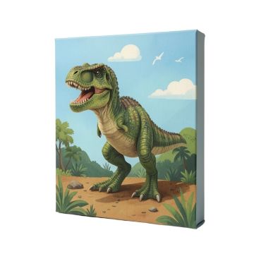 Mcdonald Dinosaur Lake Canvas Art