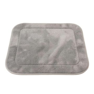 Meadow Edge Bath Mat - Gray