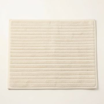 Stone Crest Bath Mat - Ivory (synthetic illustration; no displayed measurements)