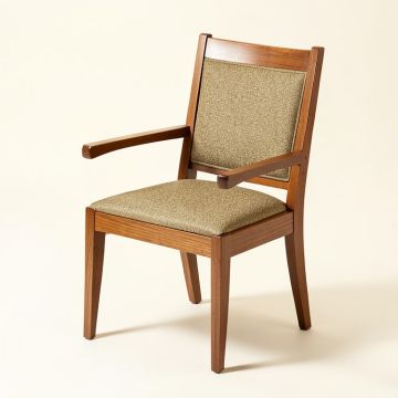 Basche Traditional Solid Wood Dining Chair (synthetic illustration; no displayed measurements)