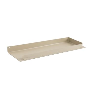 Rowan Crest Empty Under-Desk Cable Tray - Beige