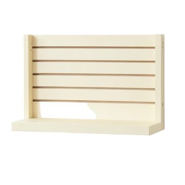 Oak Canyon Wall-Mounted Entryway Organizer Shelf - Cream
