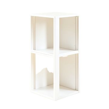 Vale Brook Narrow Cubby Tower - White
