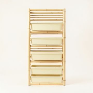 River Arc Empty Vertical Garden Frame - Cream (synthetic illustration; no displayed measurements)
