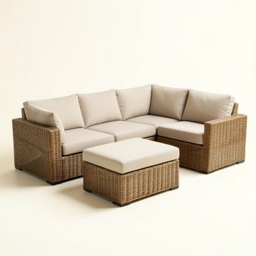 Aidas Patio Sectional With Cushions (synthetic illustration; no displayed measurements)