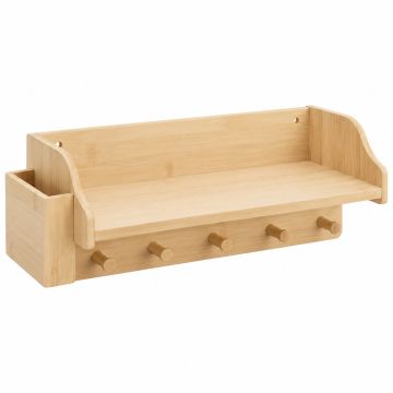 Heath Brook Wall-Mounted Entryway Organizer Shelf - Cream