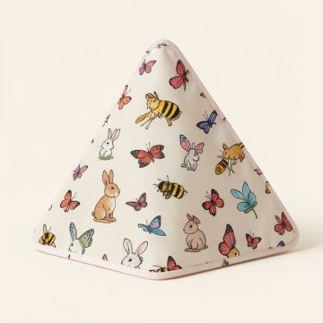 East Urban Home Bee Grateful Girl With Beehive Potholder (synthetic illustration; no displayed measurements)