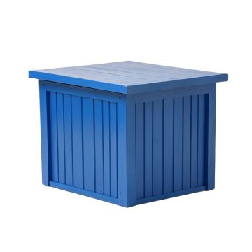 Willow Brook Closed Outdoor Storage Box - Blue