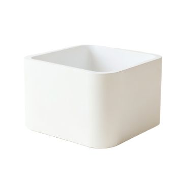 Sage Crossing Empty Furniture-Style Litter Enclosure - White