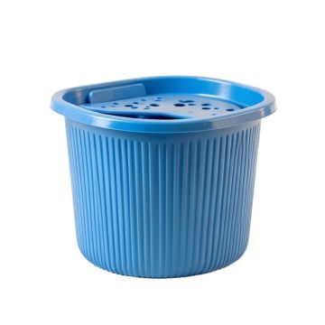 Oak Brook Laundry Hamper - Blue