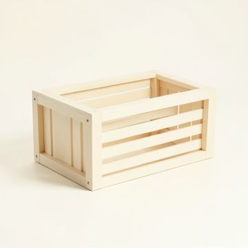 Reed Bend Empty Furniture-Style Litter Enclosure - Cream (synthetic illustration; no displayed measurements)