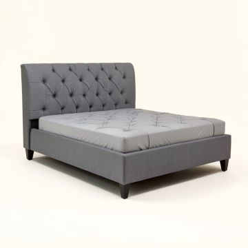 Adisson Twin Tufted Upholstered Platform Bed (synthetic illustration; no displayed measurements)