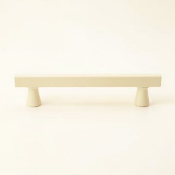 Clay Bridge Cabinet Handle Without Packaging - Ivory (synthetic illustration; no displayed measurements)