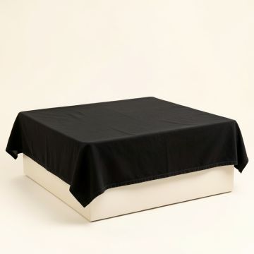 Hazel Bridge Flat Bed Sheet - Black (synthetic illustration; no displayed measurements)