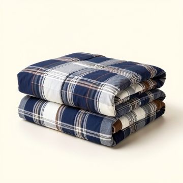 Rugged Plaid Reversible Comforter Set (synthetic illustration; no displayed measurements)