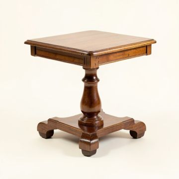 Luevano Antique Trestle End Table (synthetic illustration; no displayed measurements)