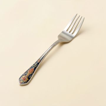 Aneeqah The Mughal Aakar Hand-Painted Dinner Fork (synthetic illustration; no displayed measurements)