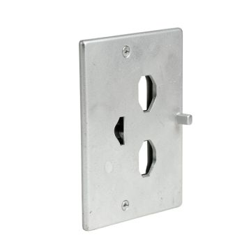 Monarch Abode Architectural 3-Gang Toggle Light Switch / Rocker Combination Wall Plate