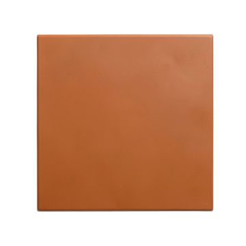Hill Bridge Uninstalled Square Decorative Tile - Terracotta