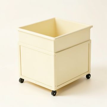 Field Dale Empty Rolling Workshop Cart - Cream (synthetic illustration; no displayed measurements)