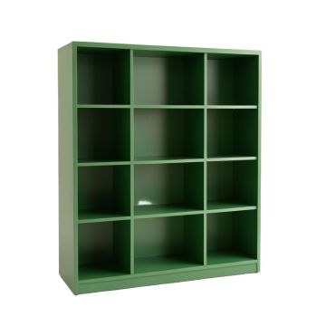 Slate Bridge Freestanding Bookcase - Green