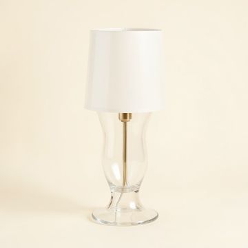 Bex 16 '' Clear/Glass Table Lamp Set (synthetic illustration; no displayed measurements)