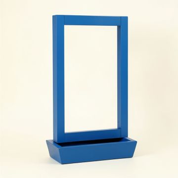 Laurel Arc Empty Vertical Garden Frame - Blue (synthetic illustration; no displayed measurements)