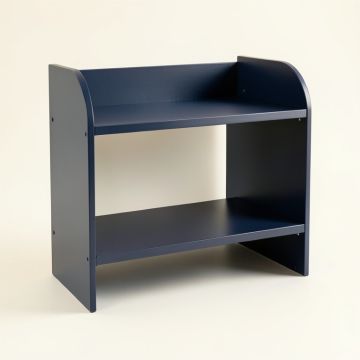 Stone Branch Desktop Shelving Unit - Navy (synthetic illustration; no displayed measurements)