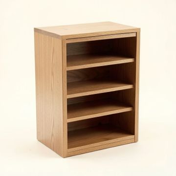 16 Pair Shoe Storage Cabinet (synthetic illustration; no displayed measurements)