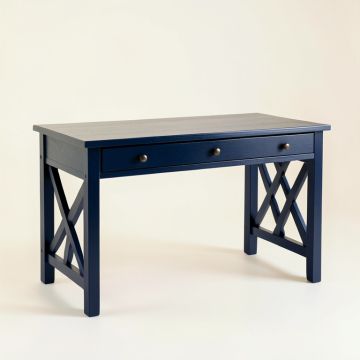 Stone Bridge Writing Desk - Navy (synthetic illustration; no displayed measurements)